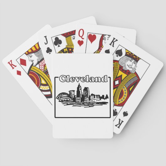 Cleveland Pokerkaarten (Achterkant)