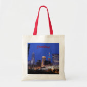Cleveland Riverview Nachtelijke Canvas tas (Voorkant)