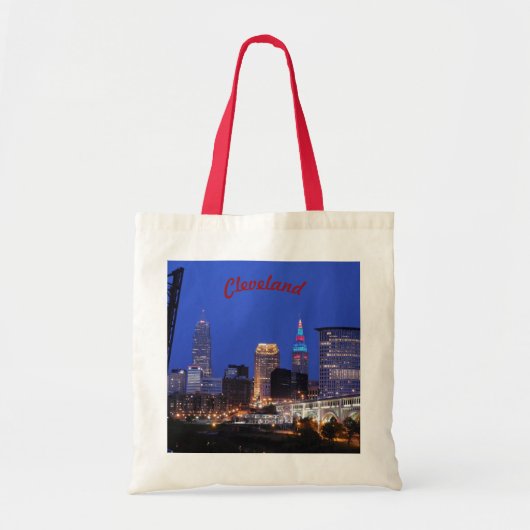 Cleveland Riverview Nachtelijke Canvas tas (Voorkant)