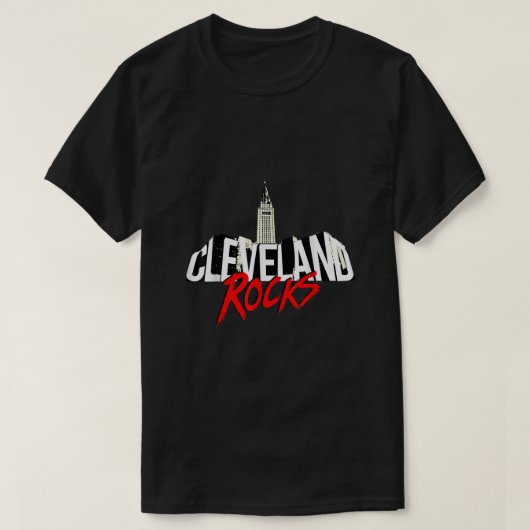 Cleveland Rocks Cleveland Shirt Ohio T Shirten Wom (Design voorkant)