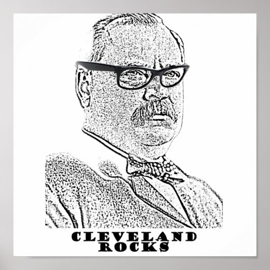 Cleveland Rocks Poster (Voorkant)