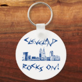 Cleveland Rocks. Sleutelhanger (Voorkant)