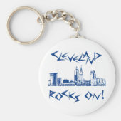 Cleveland Rocks. Sleutelhanger (Voorkant)