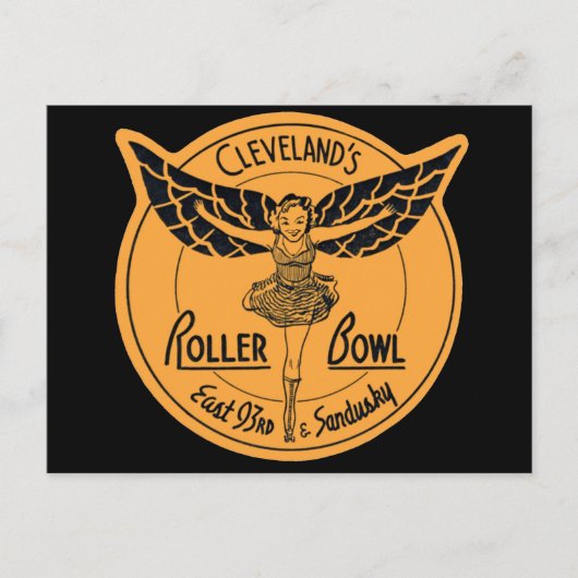 Cleveland Roller Bowl Briefkaart (Voorkant)
