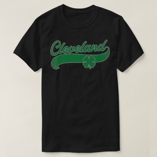Cleveland Shamrock St T-shirt (Design voorkant)