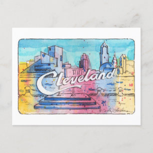 Cleveland Sign North Coast Harbour Briefkaart