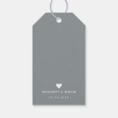 Cleveland Silhouette | Welkomstbericht Cadeautags Cadeaulabel (Achterkant)