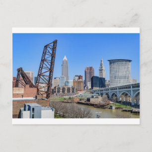 Cleveland Skyline Briefkaart