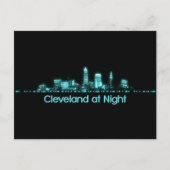 Cleveland Skyline Briefkaart (Voorkant)