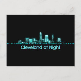 Cleveland Skyline Briefkaart