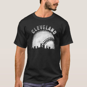 Cleveland Skyline City Baseball T-shirt