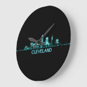 Cleveland Skyline Grote Klok (Hoek)