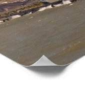 Cleveland Skyline in Spring Poster (Hoek)