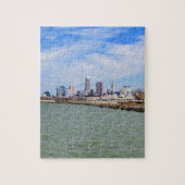 Cleveland Skyline Legpuzzel (Verticaal)