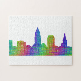 Cleveland skyline legpuzzel