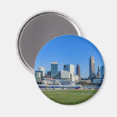 Cleveland Skyline Magneet (Voorkant / Achterkant)