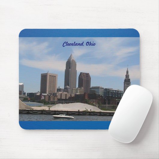Cleveland Skyline Mousepad Muismat (Met muis)