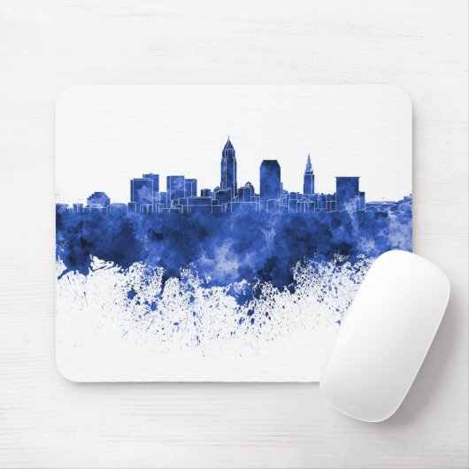 Cleveland skyline muismat (Met muis)