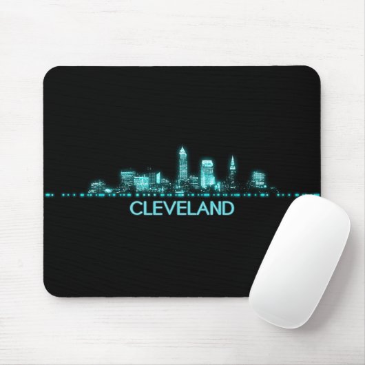 Cleveland Skyline Muismat (Met muis)