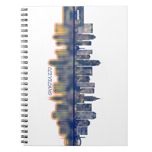 Cleveland Skyline Notitieboek (Voorkant)