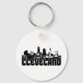 Cleveland Skyline Sleutelhanger (Voorkant)