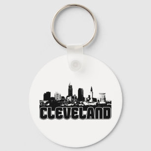 Cleveland Skyline Sleutelhanger