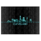 Cleveland Skyline Snijplank (Voorkant)