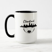 Cleveland Skyline Soccer Mok (Links)