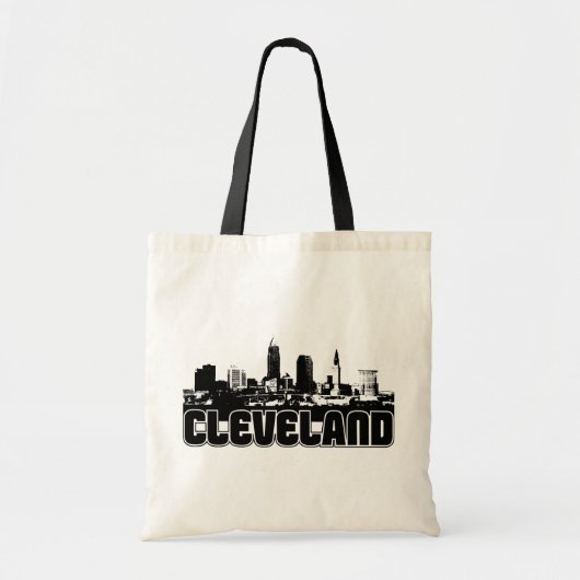 Cleveland Skyline Tote Bag (Voorkant)