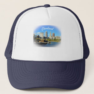 Cleveland Skyline Trucker Hat Trucker Pet
