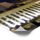 Cleveland Skyline (Vakantilantaarns) Poster (Hoek)