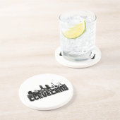 Cleveland Skyline Zandsteen Onderzetter (Zijkant)