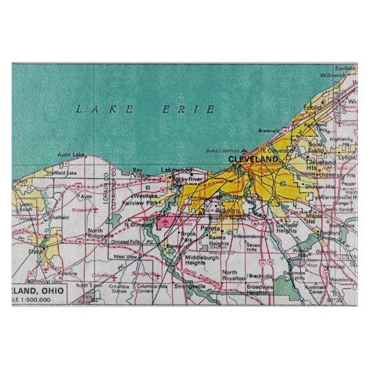 Cleveland Snijplank (Voorkant)