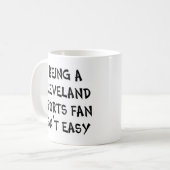 cleveland sports fan, being koffiemok (Voorkant links)