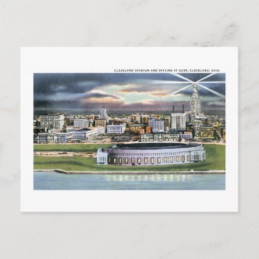 Cleveland Stadium, Cleveland, Ohio Briefkaart (Voorkant)