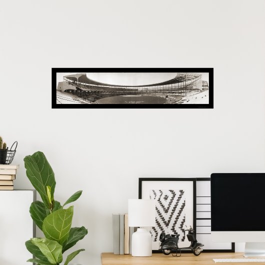 Cleveland Stadium Photo 1931 Poster (Thuiskantoor)