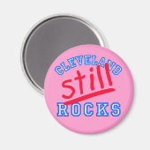 Cleveland Still Rocks T-shirts, Petten, geschenken Magneet (Voorkant / Achterkant)