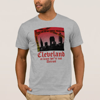 Cleveland: tenminste we zijn niet Detroit (alt) T-shirt