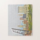 Cleveland True Colors Skyline Legpuzzel (Verticaal)