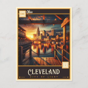 Cleveland, Verenigde Staten Briefkaart