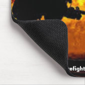 Cleveland Vrijwillige Brandweer Mousepad Muismat (Hoek)