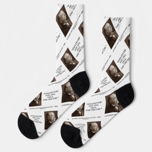 Cleveland wat je ook doet, vertel de waarheid sokken (Links)