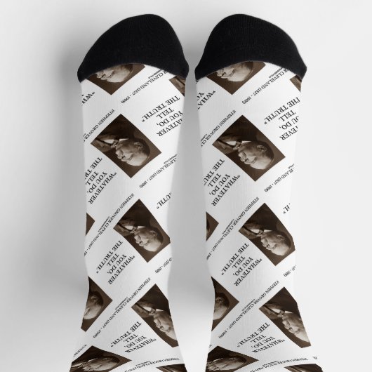 Cleveland wat je ook doet, vertel de waarheid sokken (Top)