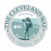 Cleveland Way (T) Sticker (Voorkant)