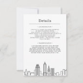 Cleveland Wedding | Gegevens van bezoeker Kaart (Voorkant)