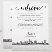 Cleveland Wedding Weekend Welkomstroute (Voorkant / Achterkant)