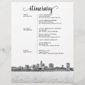 Cleveland Wedding Weekend Welkomstroute (Achterkant)