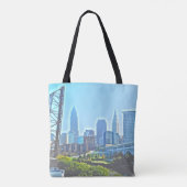 Cleveland West River Blues Canvas tas (Achterkant)