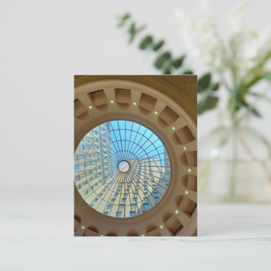 Cleveland window ceiling Tower Center Briefkaart (Staand voorkant)