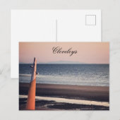 Cleveleys Beach Briefkaart (Voorkant / Achterkant)